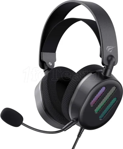 Photo de Casque Gamer filaire Havit H2038U RGB (Noir)