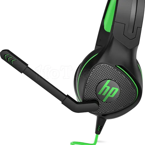 Photo de Casque Gamer filaire HP Pavilon Gaming 400 (Noir/Vert)