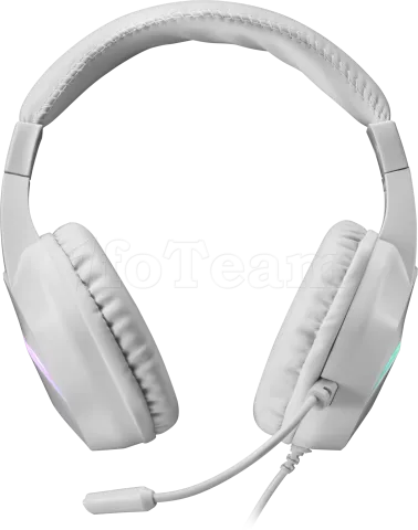 Photo de Casque Gamer filaire Mars Gaming MH122 RGB (Blanc)