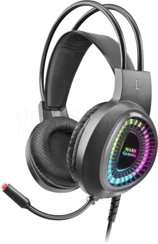 Photo de Casque Gamer filaire Mars Gaming MH220 RGB (Noir)