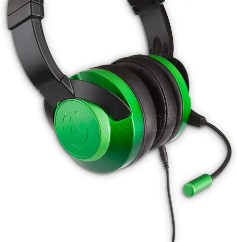 Photo de Casque Gamer filaire PowerA Fusion Emeraude (Noir/Vert)