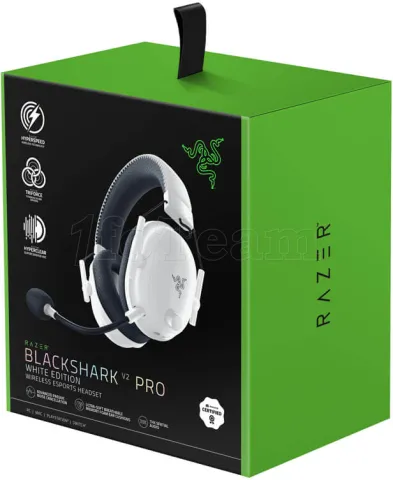 Photo de Casque Gamer filaire Razer BlackShark V2 Pro (Blanc)