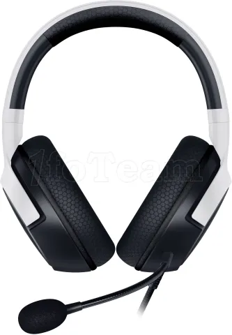 Photo de Casque Gamer filaire Razer Kaira X pour PS5 (Blanc/Noir)