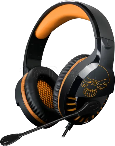 Photo de Casque Gamer filaire Spirit of Gamer Pro H3 (Noir/Orange)