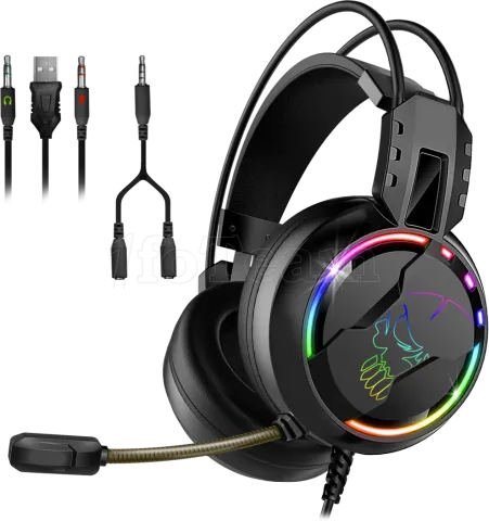 Photo de Casque Gamer filaire Spirit of Gamer Pro H7 RGB (Noir)