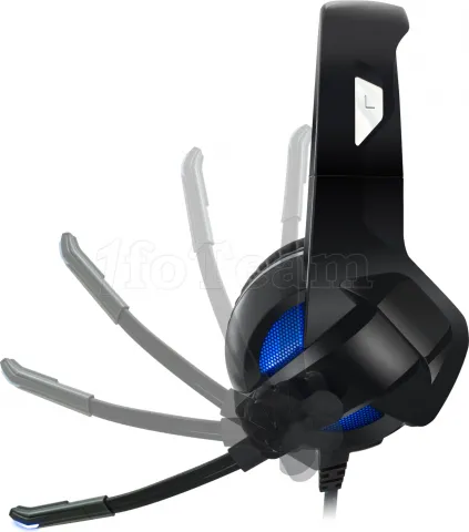 Photo de Casque Gamer filaire Spirit of Gamer Xpert-H300 7.1 (Noir/Bleu)