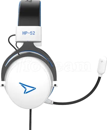 Photo de Casque Gamer filaire Steelplay HP-52 (Blanc/Noir)