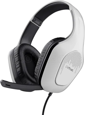 Photo de Casque Gamer filaire Trust GXT 415 Zirox (Blanc)