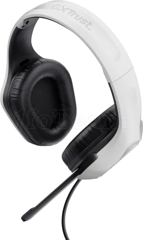 Photo de Casque Gamer filaire Trust GXT 415 Zirox (Blanc)