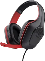 Photo de Casque Gamer filaire Trust GXT 415S Zirox (Noir/Rouge)