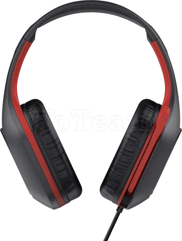 Photo de Casque Gamer filaire Trust GXT 415S Zirox (Noir/Rouge)