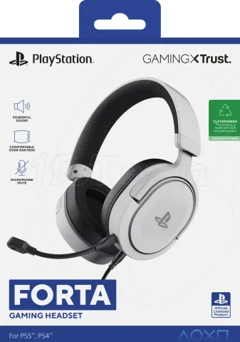 Photo de Casque Gamer filaire Trust GXT 498 Forta (Blanc)