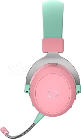 Photo de Casque Gamer sans fil Cooler Master CH351 (Rose/Vert)