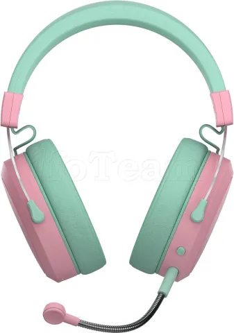 Photo de Casque Gamer sans fil Cooler Master CH351 (Rose/Vert)