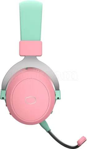 Photo de Casque Gamer sans fil Cooler Master CH351 (Rose/Vert)
