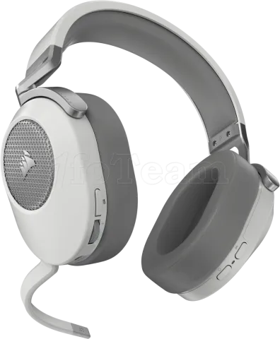 Photo de Casque Gamer sans fil Corsair HS65 (Blanc)