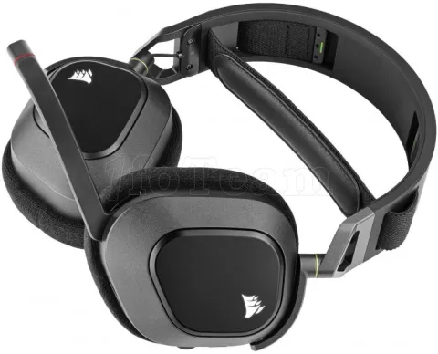 Photo de Casque Gamer sans fil Corsair HS80 RGB (Noir)