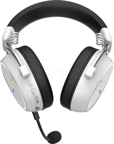 Photo de Casque Gamer sans fil Hator Hypergang 3 (Blanc)