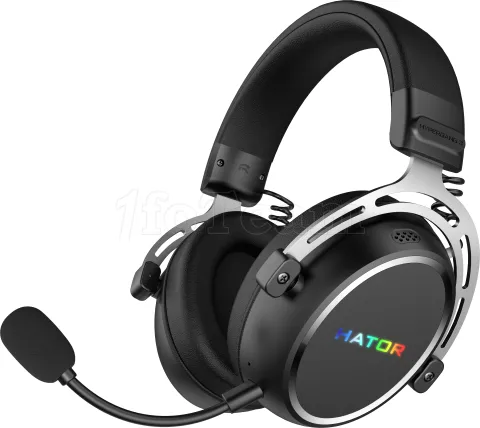 Photo de Casque Gamer sans fil Hator Hypergang 3 (Noir)