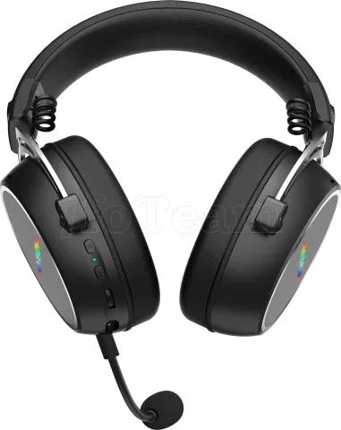 Photo de Casque Gamer sans fil Hator Hypergang 3 (Noir)