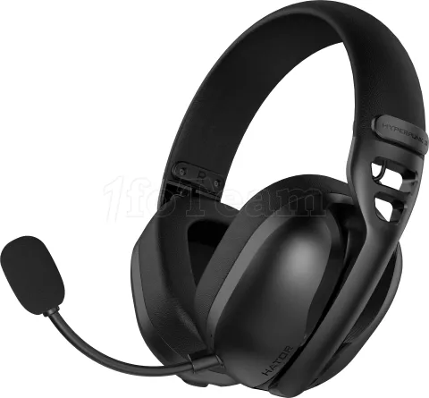 Photo de Casque Gamer sans fil Hator Hyperpunk 3 (Noir)
