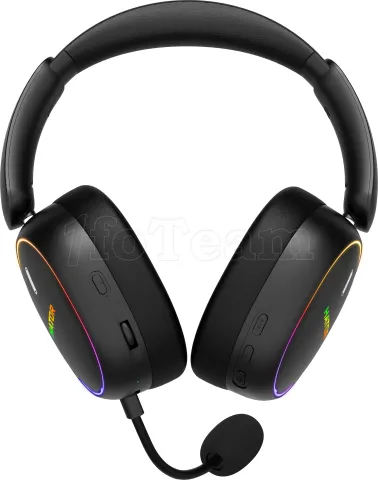 Photo de Casque Gamer sans fil Hator Phoenix 2 (Noir)