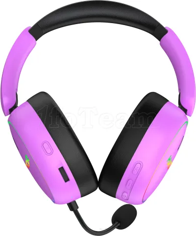 Photo de Casque Gamer sans fil Hator Phoenix 2 (Violet)