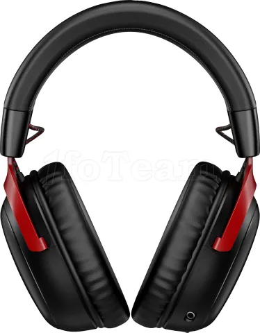 Photo de Casque Gamer sans fil HyperX Cloud III (Noir/Rouge)