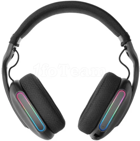 Photo de Casque Gamer sans fil Mars Gaming MHW-Pro RGB (Noir)