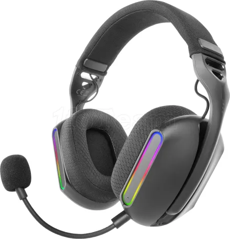 Photo de Casque Gamer sans fil Mars Gaming MHW-Pro RGB (Noir)