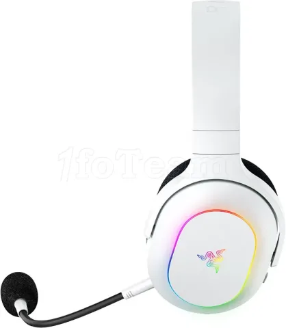 Photo de Casque Gamer sans fil Razer Barracuda X Chroma RGB (Blanc)