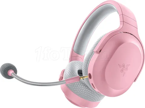 Photo de Casque Gamer sans fil Razer Barracuda X (Rose)