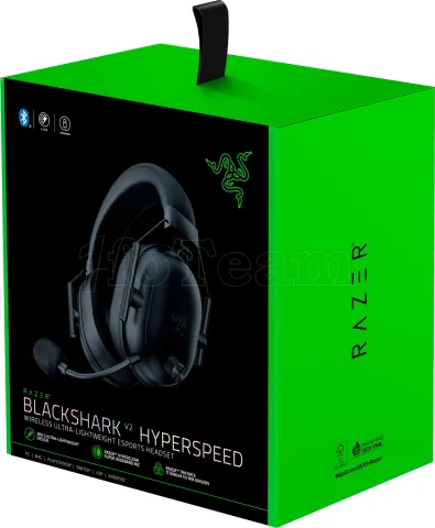 Photo de Casque Gamer sans fil Razer BlackShark V2 HyperSpeed (Noir)