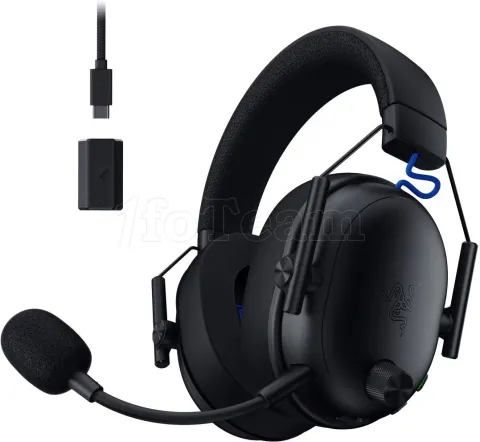 Photo de Casque Gamer sans fil Razer BlackShark V3 pour PlayStation (Noir)