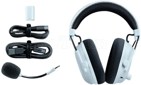 Photo de Casque Gamer sans fil Razer BlackShark V3 Pro (Blanc)