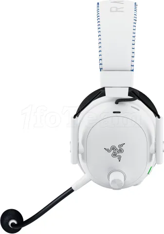 Photo de Casque Gamer sans fil Razer BlackShark V3 Pro PlayStation (Blanc)