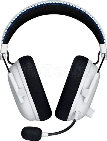 Photo de Casque Gamer sans fil Razer BlackShark V3 Pro PlayStation (Blanc)