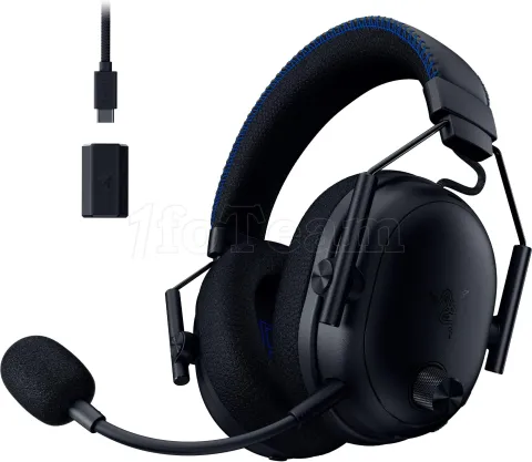 Photo de Casque Gamer sans fil Razer BlackShark V3 Pro PlayStation (Noir)