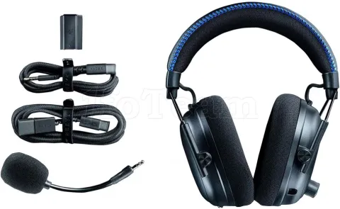 Photo de Casque Gamer sans fil Razer BlackShark V3 Pro PlayStation (Noir)