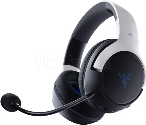 Photo de Casque Gamer sans fil Razer Kaira HyperSpeed (Blanc/Noir)