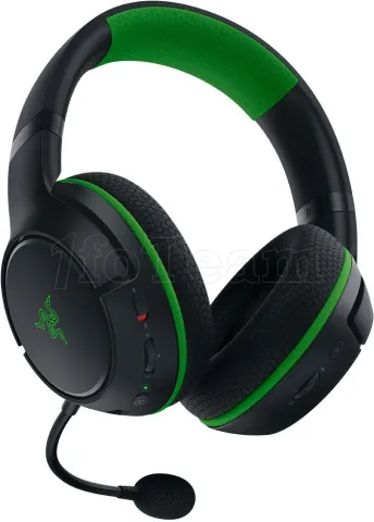 Photo de Casque Gamer sans fil Razer Kaira pour Xbox séries X/S (Noir/Vert)