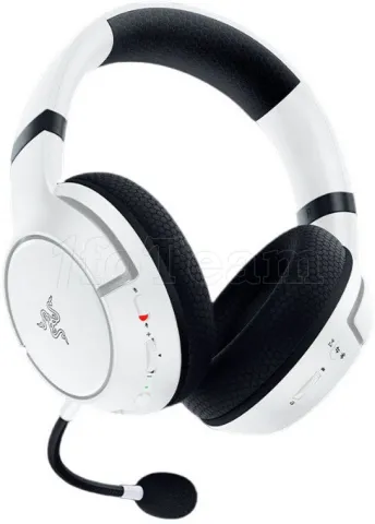 Photo de Casque Gamer sans fil Razer Kaira Pro (Blanc/Noir)