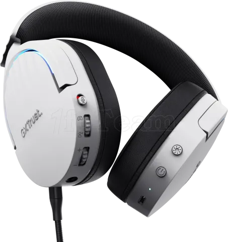 Photo de Casque Gamer sans fil Trust GXT 491 Fayzo (Blanc)