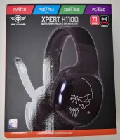 Photo de Casque Gamer sans fil/filaire Spirit of Gamer Xpert-H1100 7.1 (Noir) - ID 203781