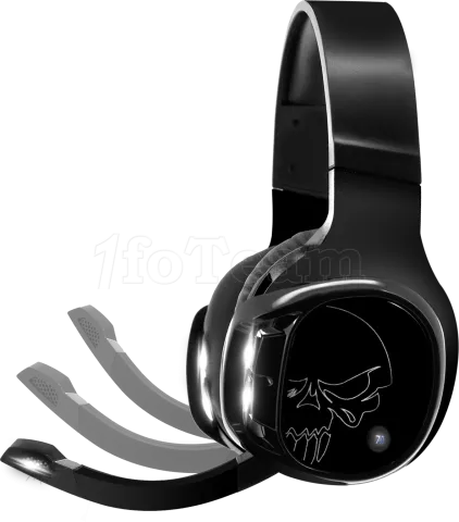 Photo de Casque Gamer sans fil/filaire Spirit of Gamer Xpert-H1100 7.1 (Noir)