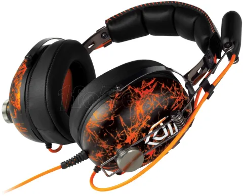 Photo de Casque Micro Arctic P533 Penta (Noir/Orange)