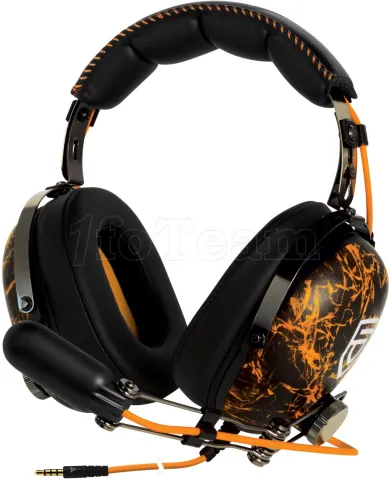 Photo de Casque Micro Arctic P533 Penta (Noir/Orange)