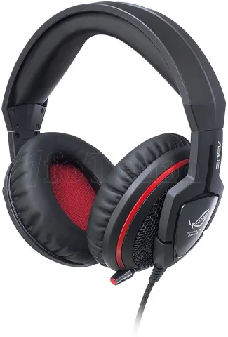 Photo de Casque Micro Asus Orion 7.1 (Noir/Rouge)