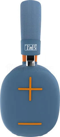 Photo de Casque Micro Bluetooth T'nB Bounce (Bleu/Orange)