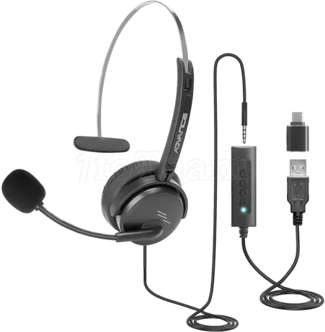 Photo de Casque Micro filaire Advance Smarphonics 350